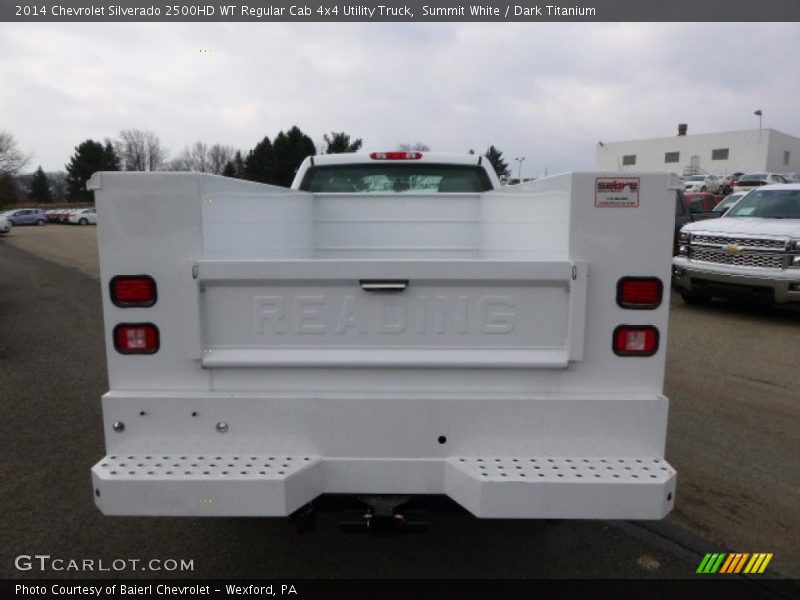 Summit White / Dark Titanium 2014 Chevrolet Silverado 2500HD WT Regular Cab 4x4 Utility Truck
