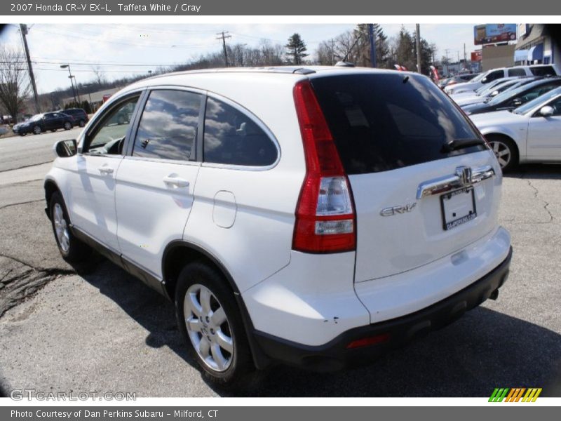 Taffeta White / Gray 2007 Honda CR-V EX-L