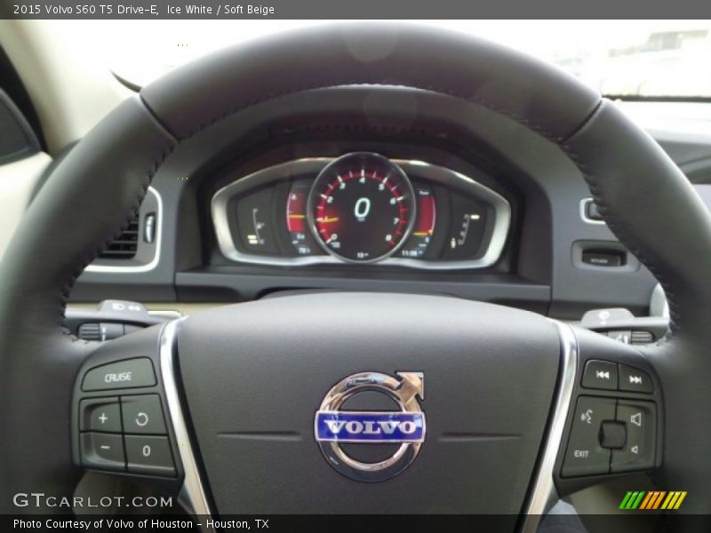 Ice White / Soft Beige 2015 Volvo S60 T5 Drive-E