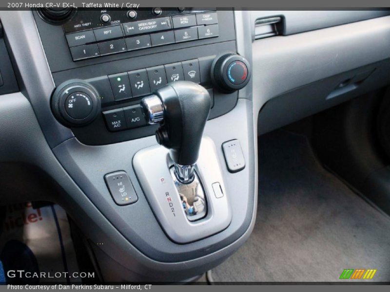 Taffeta White / Gray 2007 Honda CR-V EX-L