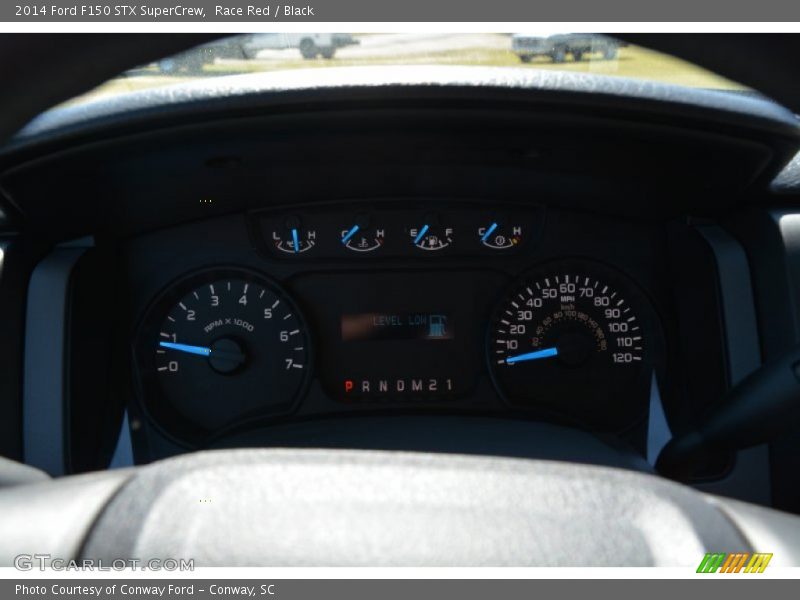 Race Red / Black 2014 Ford F150 STX SuperCrew