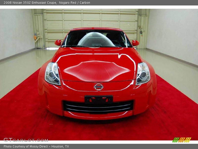 Nogaro Red / Carbon 2008 Nissan 350Z Enthusiast Coupe