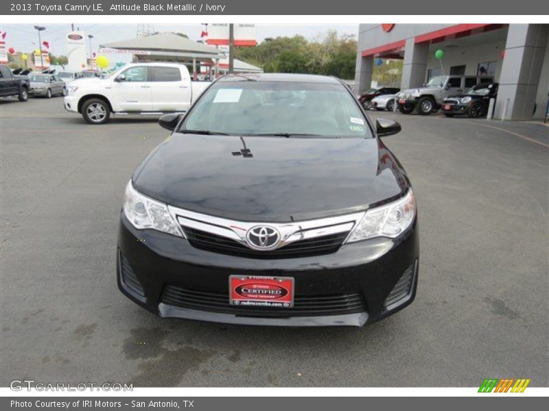 Attitude Black Metallic / Ivory 2013 Toyota Camry LE