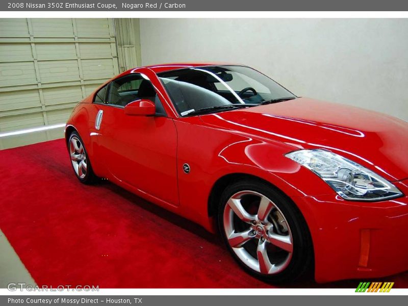 Nogaro Red / Carbon 2008 Nissan 350Z Enthusiast Coupe