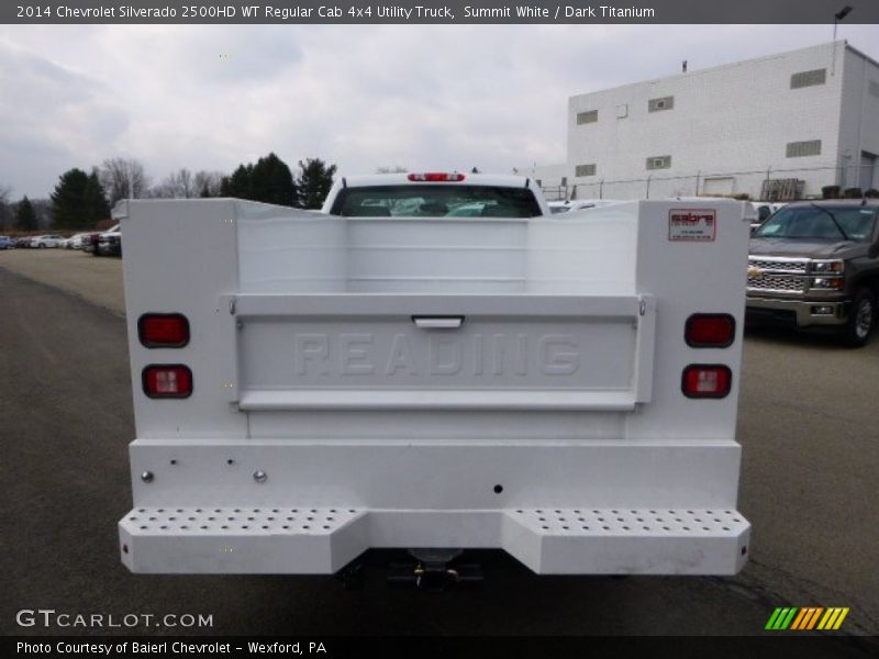 Summit White / Dark Titanium 2014 Chevrolet Silverado 2500HD WT Regular Cab 4x4 Utility Truck