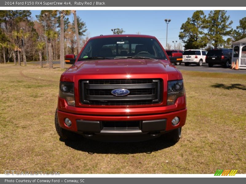 Ruby Red / Black 2014 Ford F150 FX4 SuperCrew 4x4