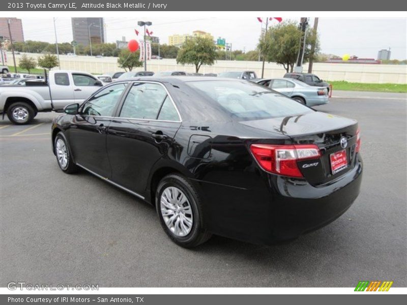 Attitude Black Metallic / Ivory 2013 Toyota Camry LE