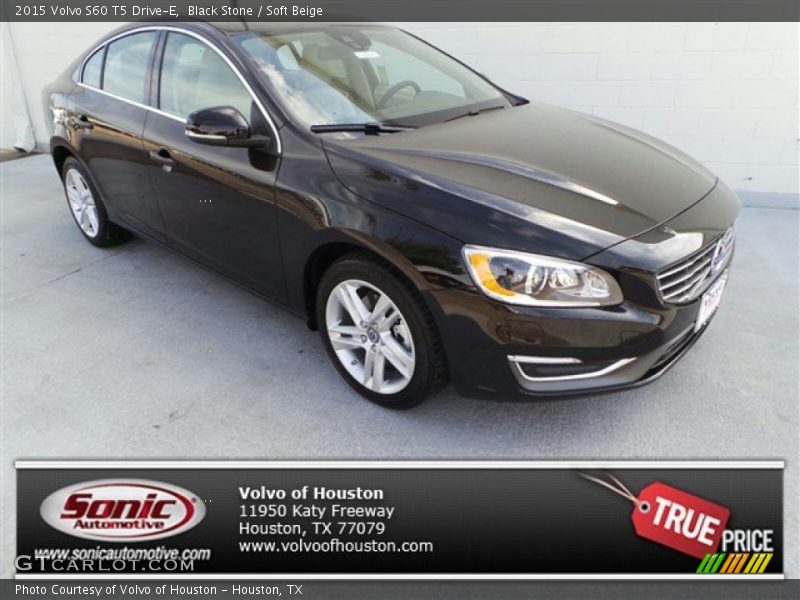 Black Stone / Soft Beige 2015 Volvo S60 T5 Drive-E