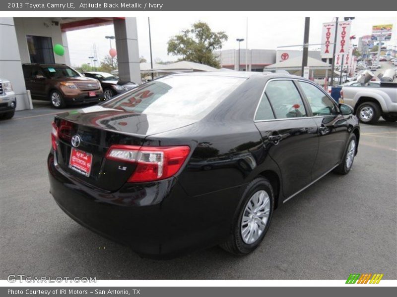 Attitude Black Metallic / Ivory 2013 Toyota Camry LE