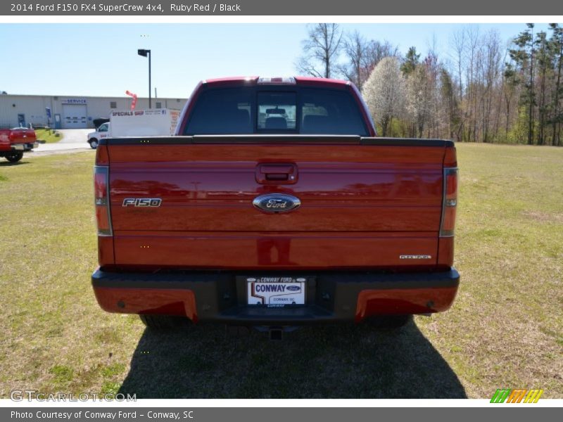 Ruby Red / Black 2014 Ford F150 FX4 SuperCrew 4x4