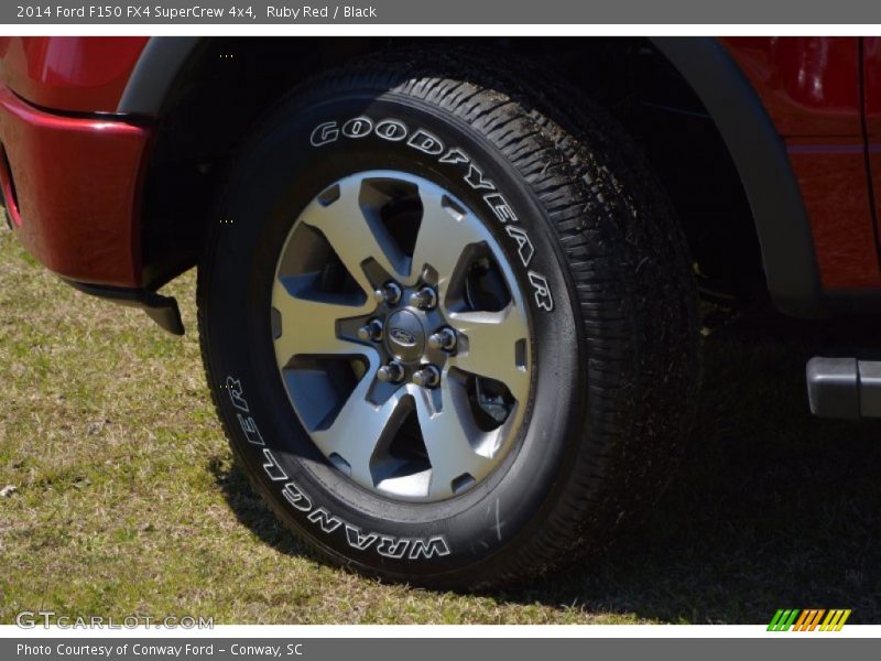 Ruby Red / Black 2014 Ford F150 FX4 SuperCrew 4x4