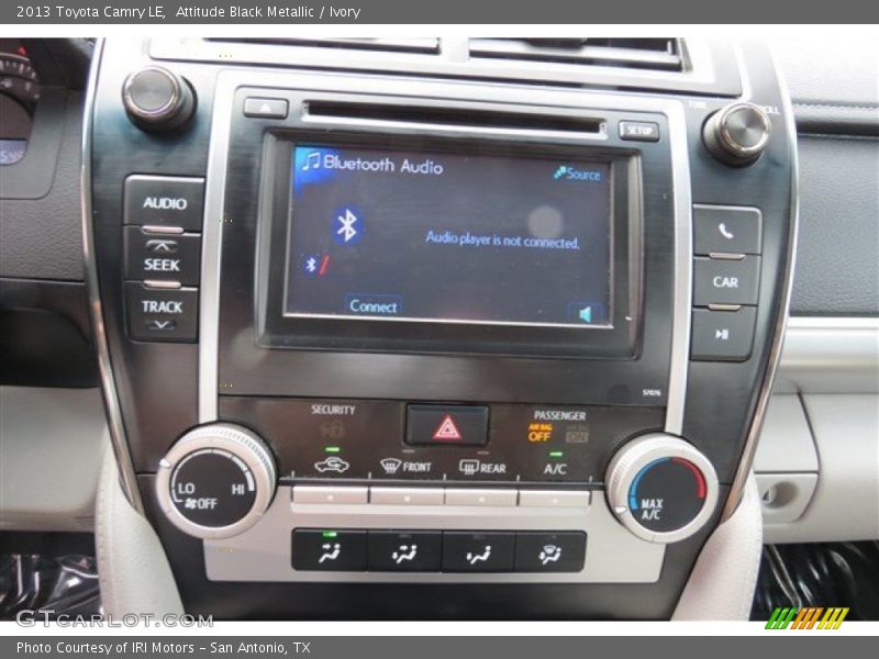 Attitude Black Metallic / Ivory 2013 Toyota Camry LE