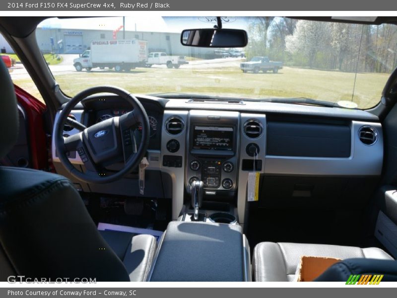 Ruby Red / Black 2014 Ford F150 FX4 SuperCrew 4x4