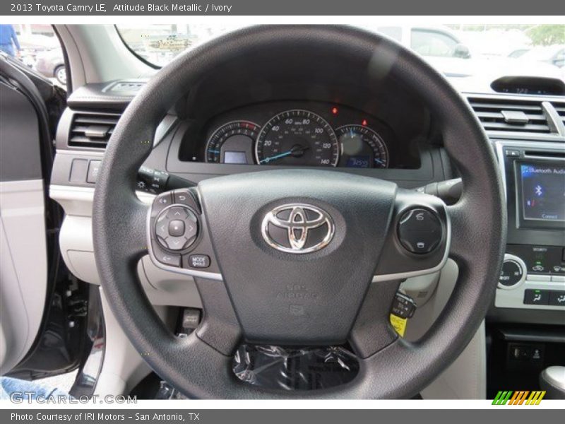 Attitude Black Metallic / Ivory 2013 Toyota Camry LE