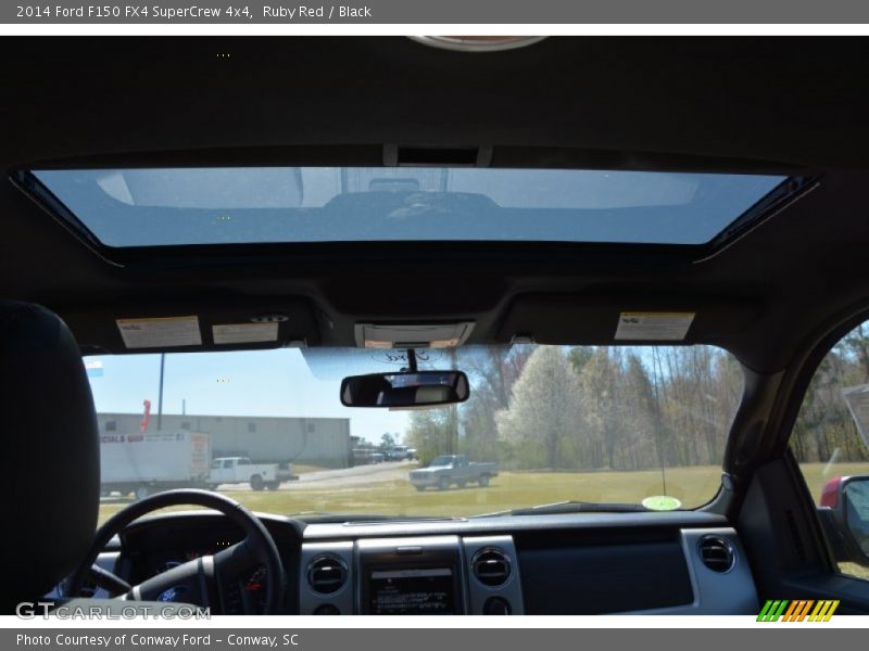 Ruby Red / Black 2014 Ford F150 FX4 SuperCrew 4x4