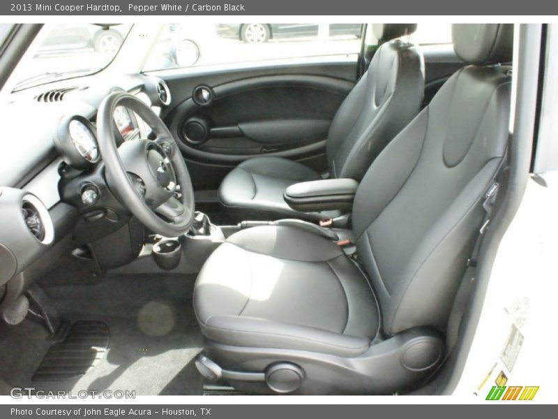 Pepper White / Carbon Black 2013 Mini Cooper Hardtop