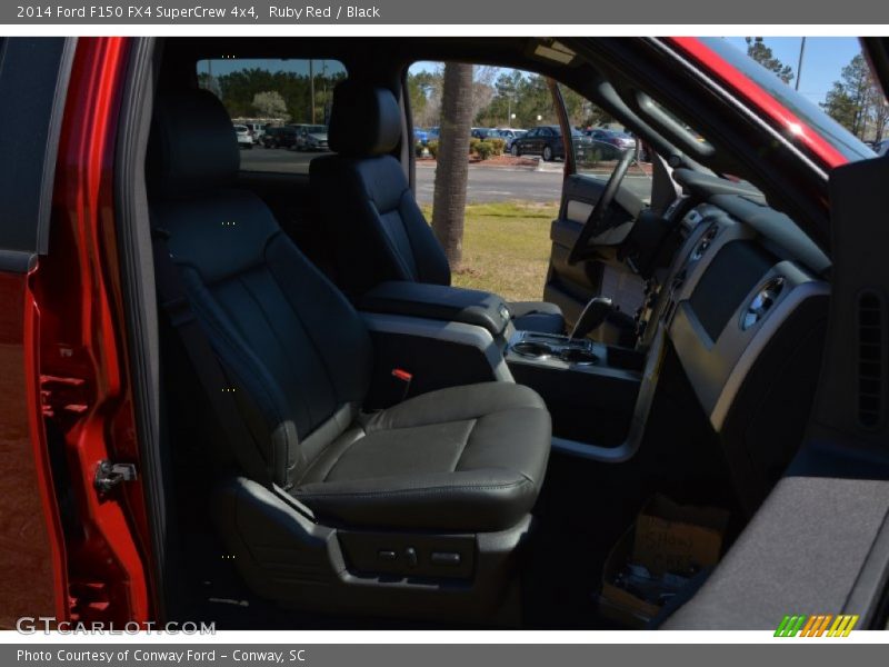 Ruby Red / Black 2014 Ford F150 FX4 SuperCrew 4x4