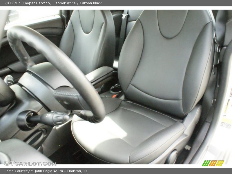 Pepper White / Carbon Black 2013 Mini Cooper Hardtop