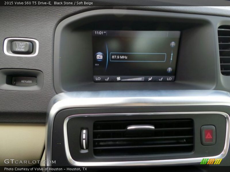 Black Stone / Soft Beige 2015 Volvo S60 T5 Drive-E
