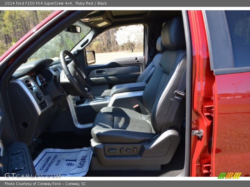 Ruby Red / Black 2014 Ford F150 FX4 SuperCrew 4x4
