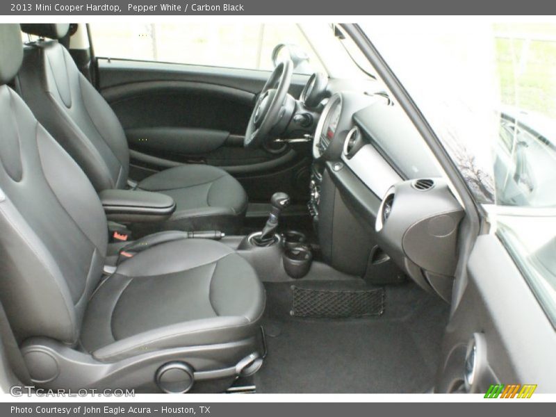 Pepper White / Carbon Black 2013 Mini Cooper Hardtop