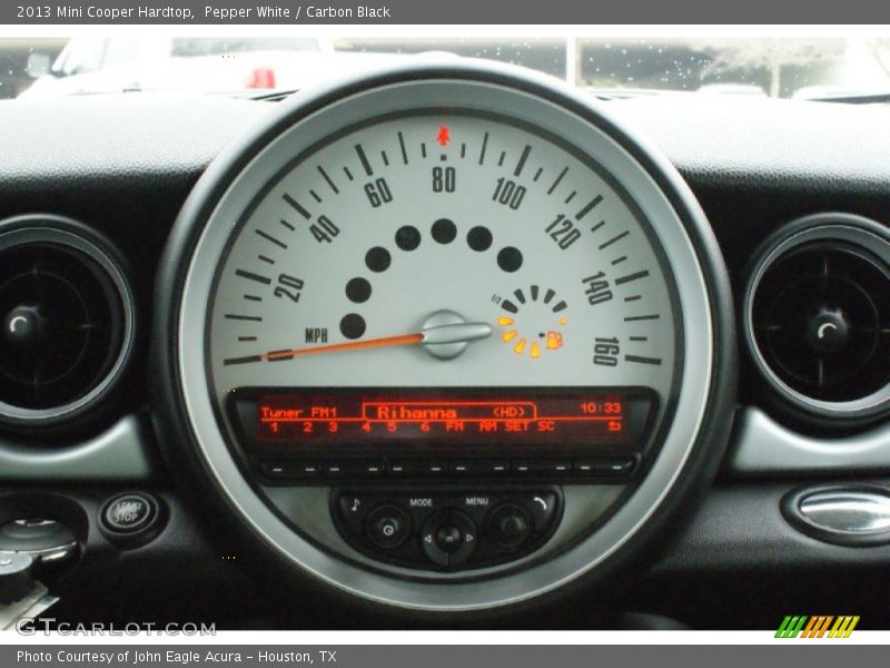 Pepper White / Carbon Black 2013 Mini Cooper Hardtop