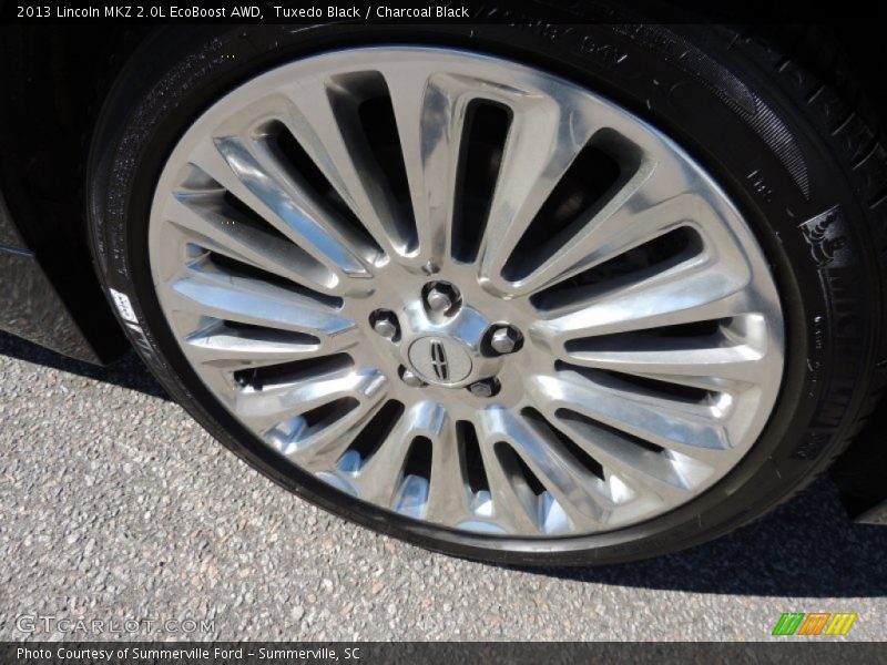Tuxedo Black / Charcoal Black 2013 Lincoln MKZ 2.0L EcoBoost AWD
