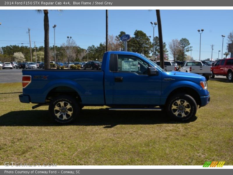 Blue Flame / Steel Grey 2014 Ford F150 STX Regular Cab 4x4