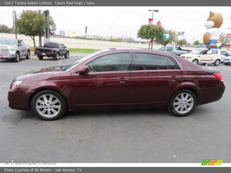 Cassis Red Pearl / Ivory 2007 Toyota Avalon Limited