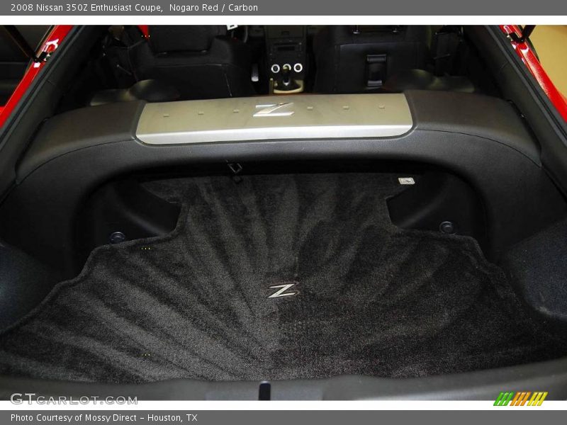 Nogaro Red / Carbon 2008 Nissan 350Z Enthusiast Coupe