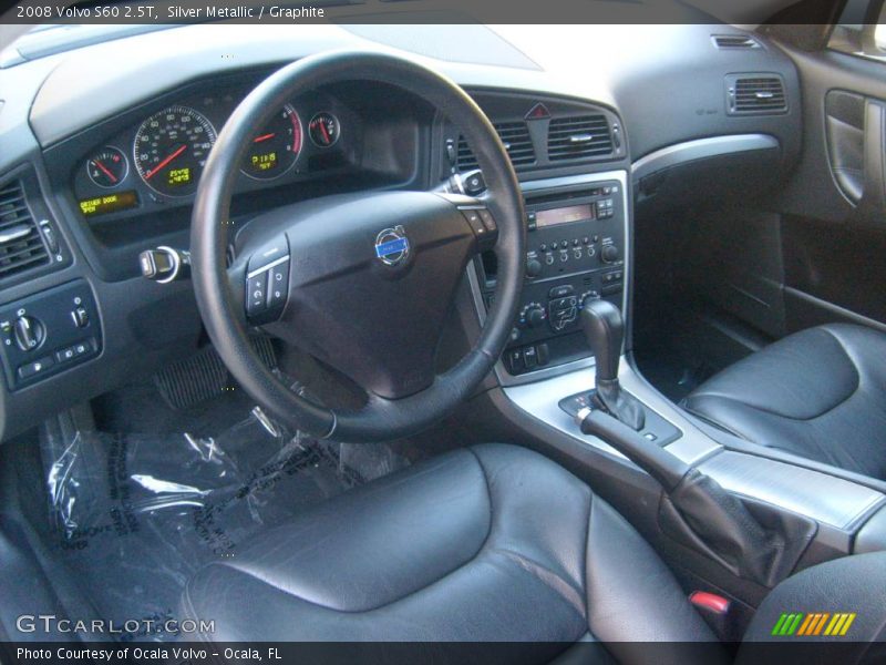 Silver Metallic / Graphite 2008 Volvo S60 2.5T
