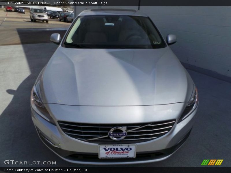 Bright Silver Metallic / Soft Beige 2015 Volvo S60 T5 Drive-E