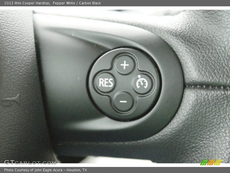 Pepper White / Carbon Black 2013 Mini Cooper Hardtop