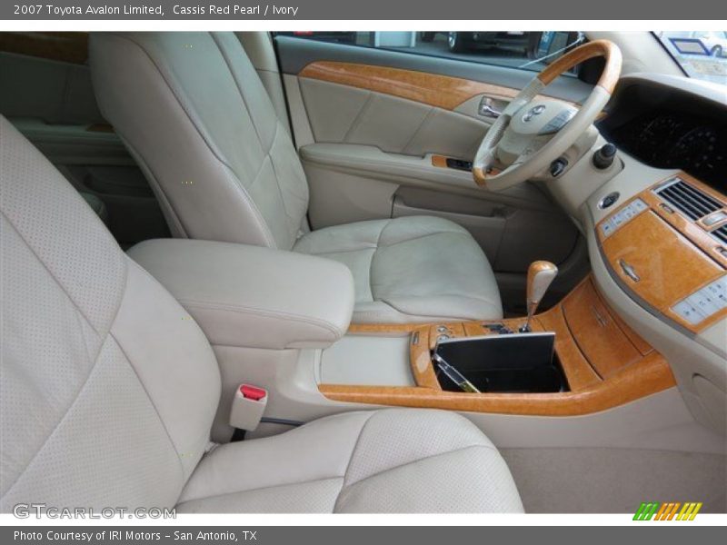Cassis Red Pearl / Ivory 2007 Toyota Avalon Limited