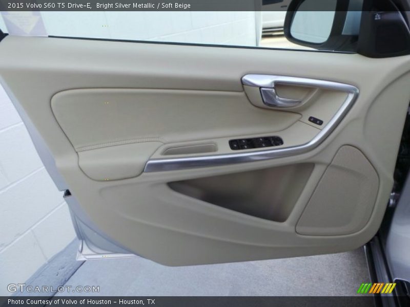 Bright Silver Metallic / Soft Beige 2015 Volvo S60 T5 Drive-E