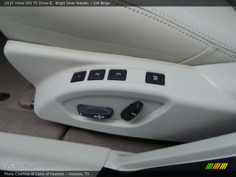 Bright Silver Metallic / Soft Beige 2015 Volvo S60 T5 Drive-E