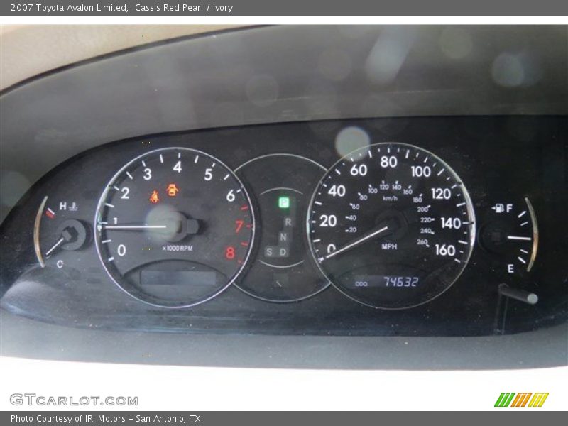 Cassis Red Pearl / Ivory 2007 Toyota Avalon Limited