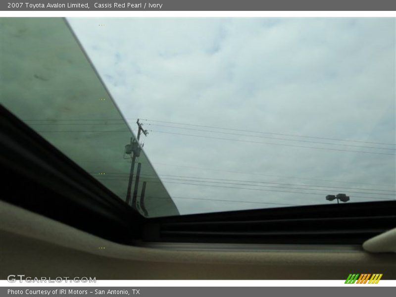 Cassis Red Pearl / Ivory 2007 Toyota Avalon Limited