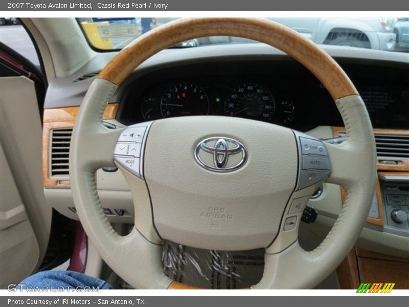 Cassis Red Pearl / Ivory 2007 Toyota Avalon Limited