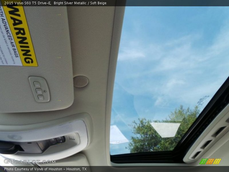 Bright Silver Metallic / Soft Beige 2015 Volvo S60 T5 Drive-E