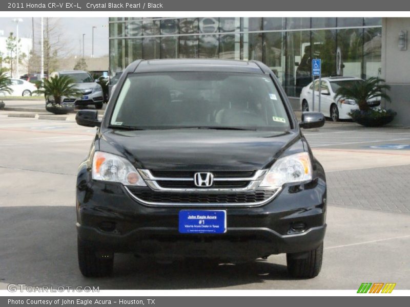 Crystal Black Pearl / Black 2011 Honda CR-V EX-L