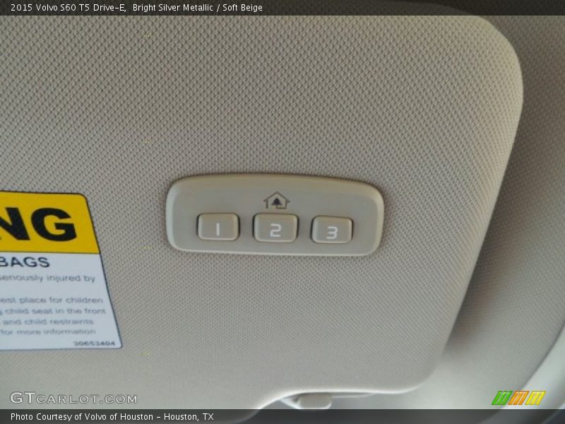 Bright Silver Metallic / Soft Beige 2015 Volvo S60 T5 Drive-E