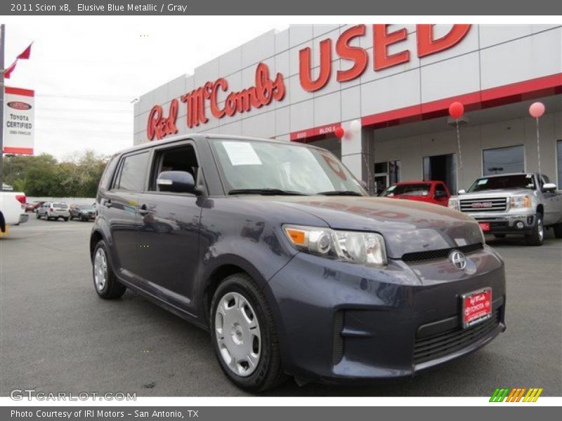 Elusive Blue Metallic / Gray 2011 Scion xB