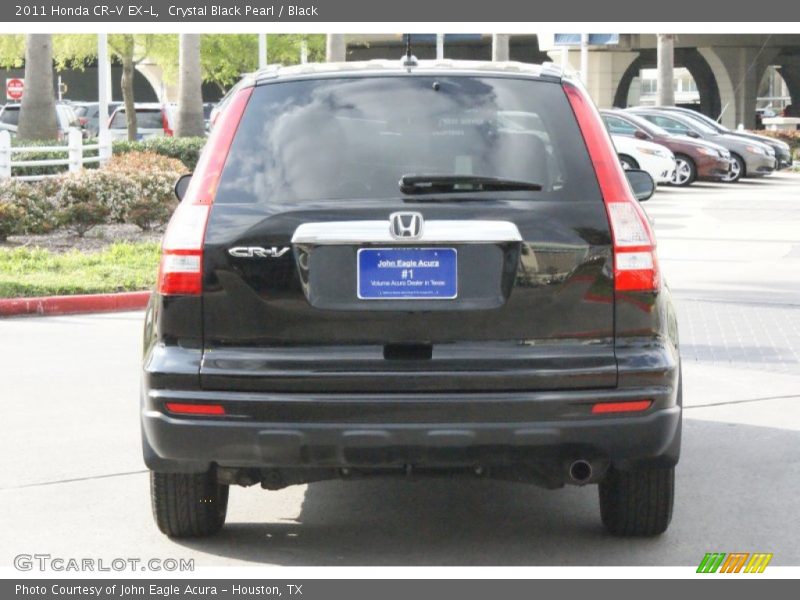 Crystal Black Pearl / Black 2011 Honda CR-V EX-L