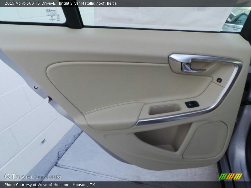 Bright Silver Metallic / Soft Beige 2015 Volvo S60 T5 Drive-E