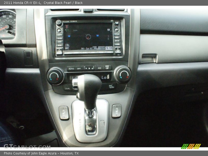 Crystal Black Pearl / Black 2011 Honda CR-V EX-L