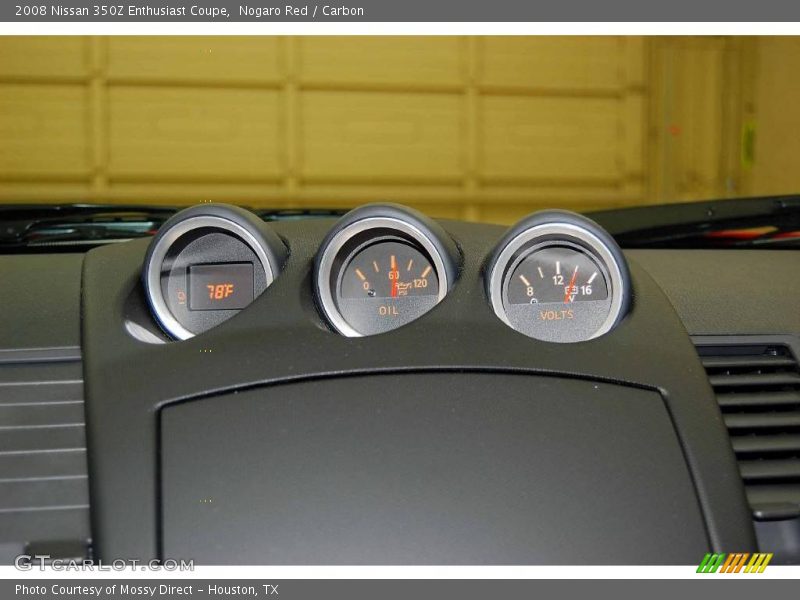 Nogaro Red / Carbon 2008 Nissan 350Z Enthusiast Coupe