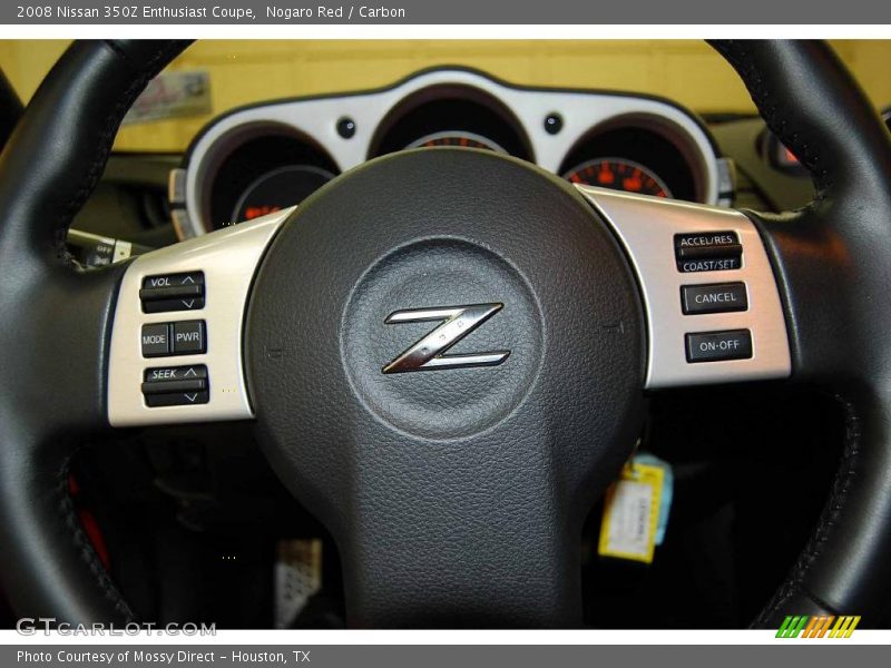 Nogaro Red / Carbon 2008 Nissan 350Z Enthusiast Coupe