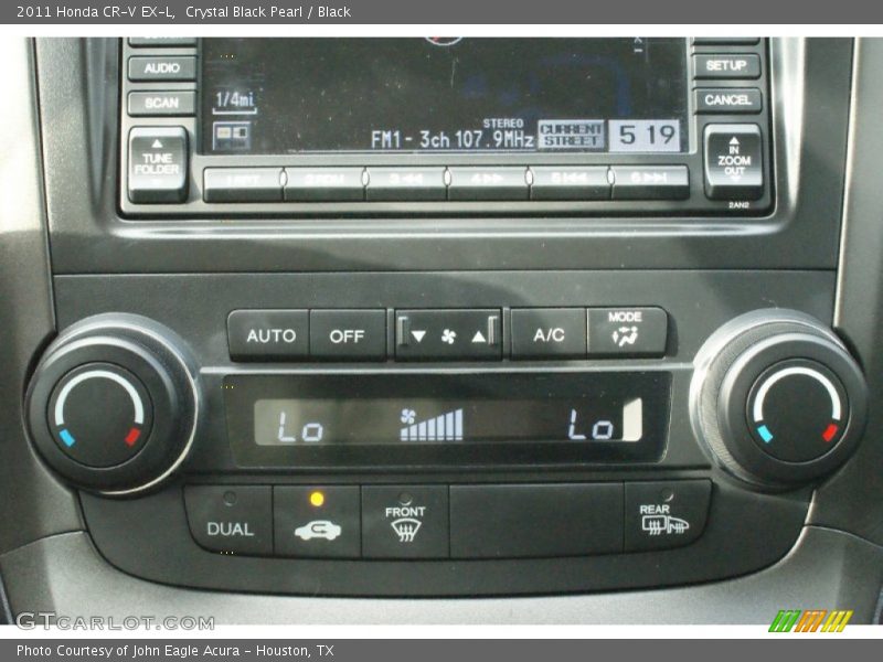 Crystal Black Pearl / Black 2011 Honda CR-V EX-L