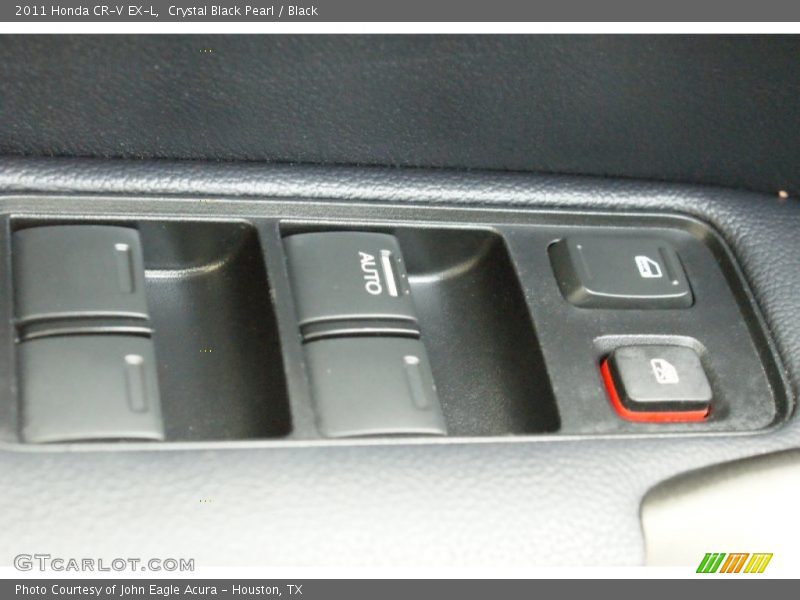 Crystal Black Pearl / Black 2011 Honda CR-V EX-L